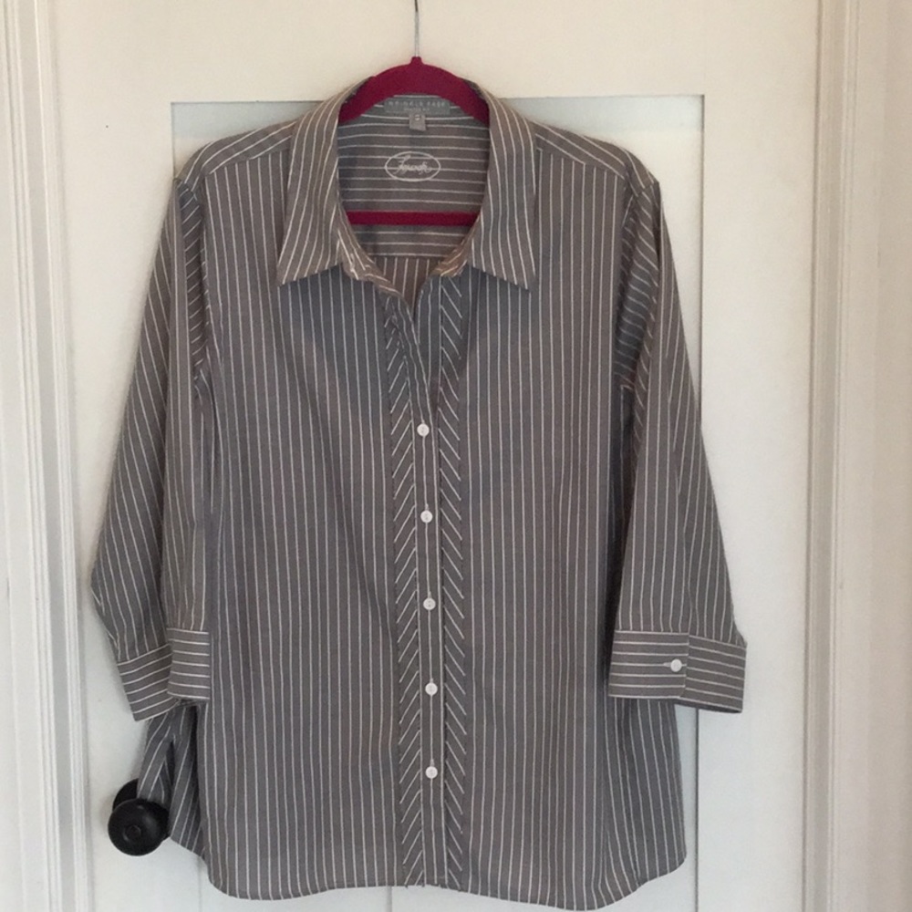 Foxcroft, Women’s blouse,Size 18W. Non-Iron